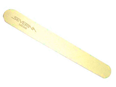 Пилка полимерная ПРЯМАЯ 120/240 грит.№ 45
